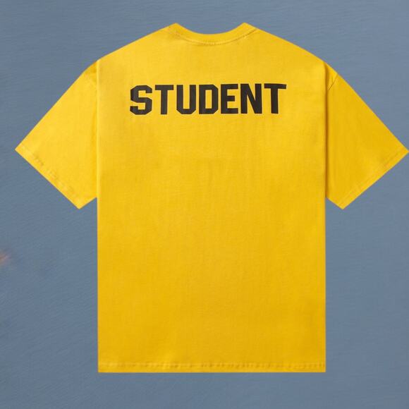Gallery Dept Men's Yellow Short Sleeve T-Shirt - Picture 2 of 3